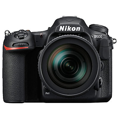 Nikon DX D500 Digital SLR Camera With 16-80mm VR Lens, 4K Ultra HD, 20.9MP, Wi-Fi/Bluetooth/NFC, 3.2 Tiltable Touch Screen, Black Nikon DX D500 Digital SLR Camera With 16-80mm VR Lens, 4K Ultra HD, 20.9MP, Wi-Fi/Bluetooth/NFC, 3.2 Tiltable Touch Screen, Black